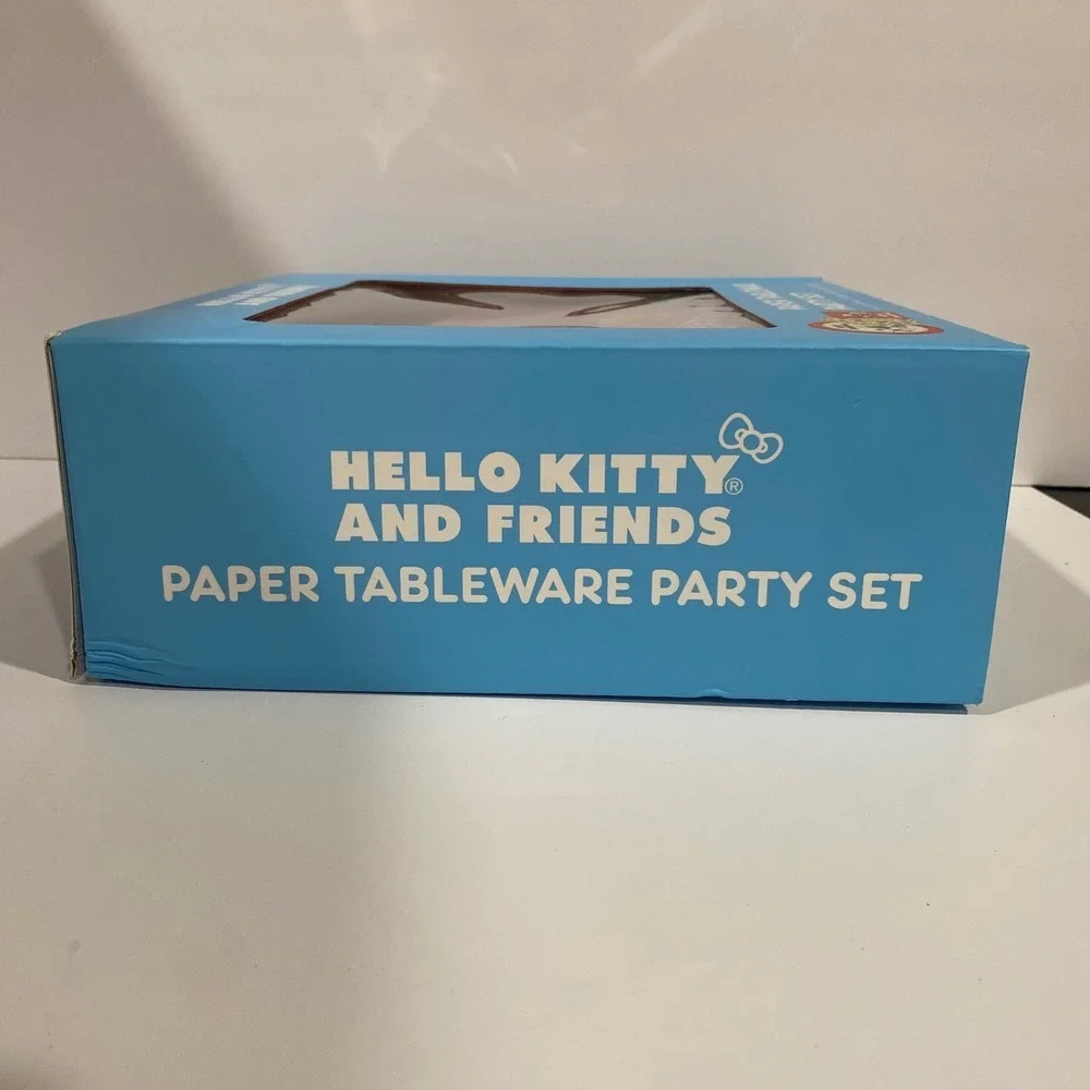 Hello Kitty And Friends Paper‎ Tableware Party Set Christmas Plates Napkins